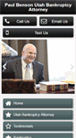 Mobile Screenshot of mybankruptcyutah.com
